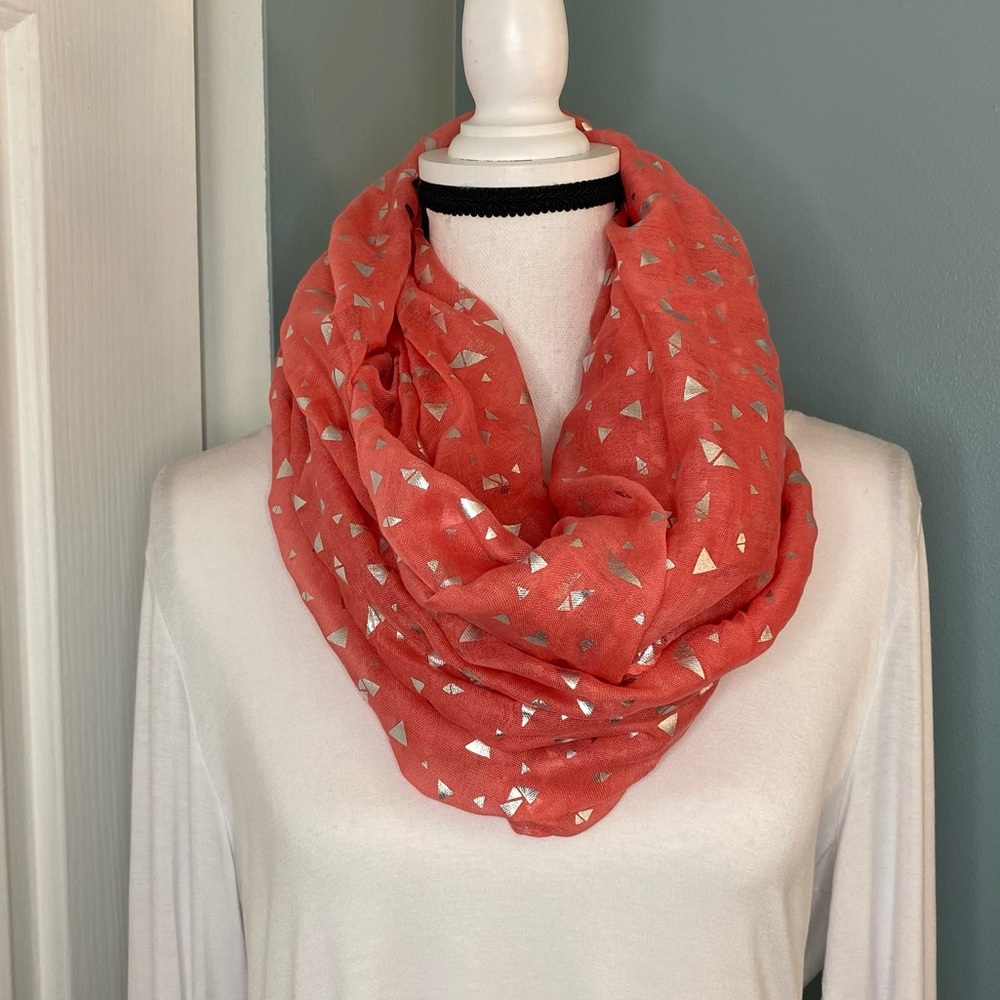 Patterned Infinity Scarf